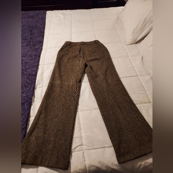 EUC Eddie Bauer lined wool cuffed trouser pants, size 2 - Picture 8 of 14